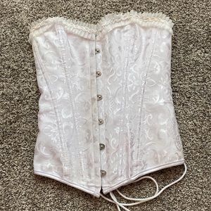 white corset